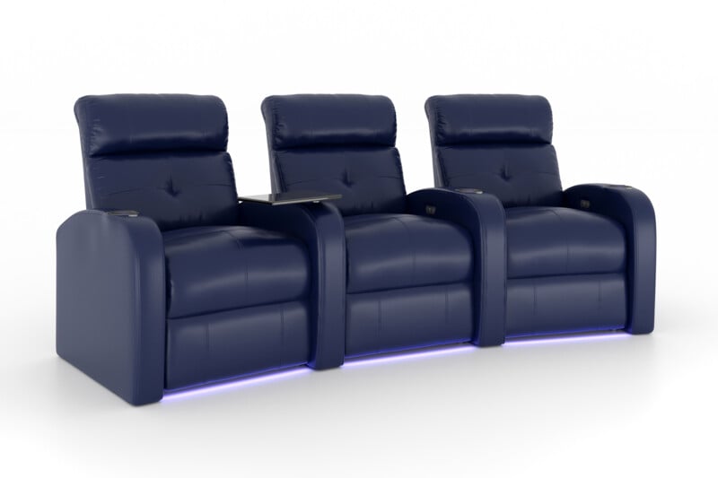 Audio 3-Seat Theater Sectional