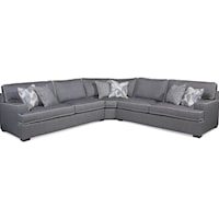 Contemporary 3-Piece Wedge Sectional