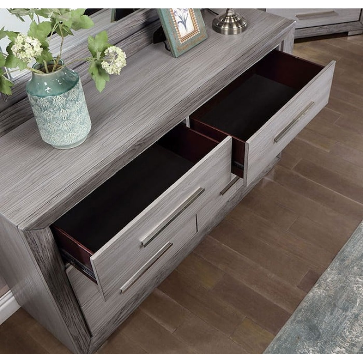 Furniture of America RAIDEN Gray Dresser