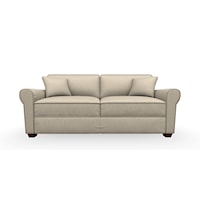 Casual Sofa with Full Memory Foam Sleeper