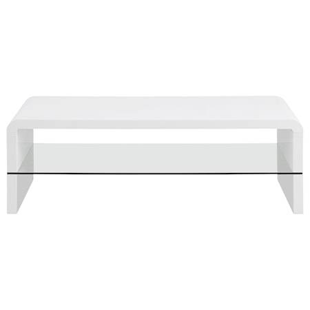 Airell Coffee Table w/ Shelf