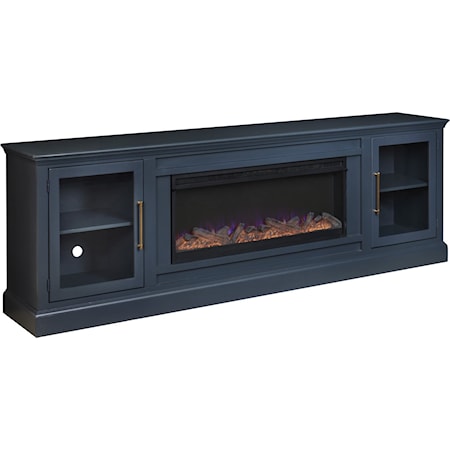 98" Fireplace Console