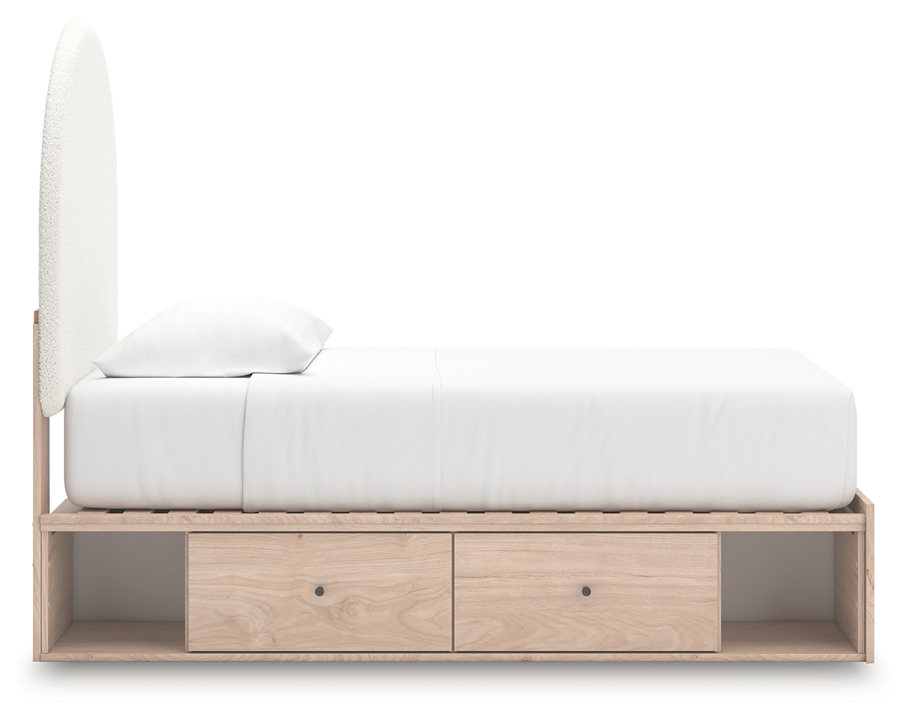 Signature Design by Ashley Arloster Twin Upholstered Panel Bed