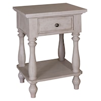 Transitional Leg Night Stand