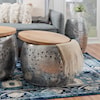 Powell Kyomi Drum End Table