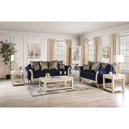 Sofa and Loveseat Set