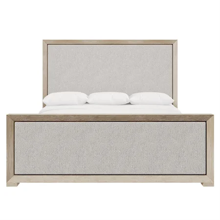 Contemporary Queen Prado Panel Bed