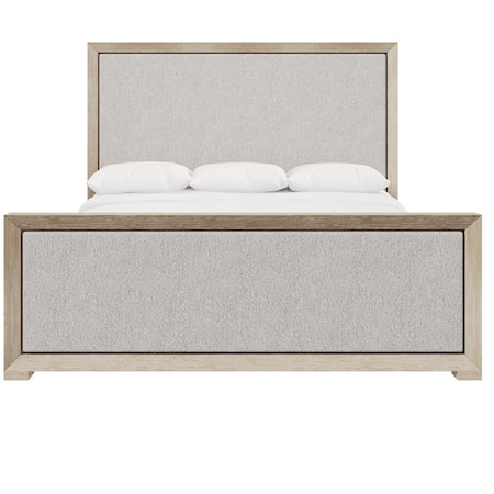 Contemporary Queen Prado Panel Bed