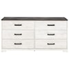 Ashley Furniture Signature Design Shawburn 6-Drawer Dresser