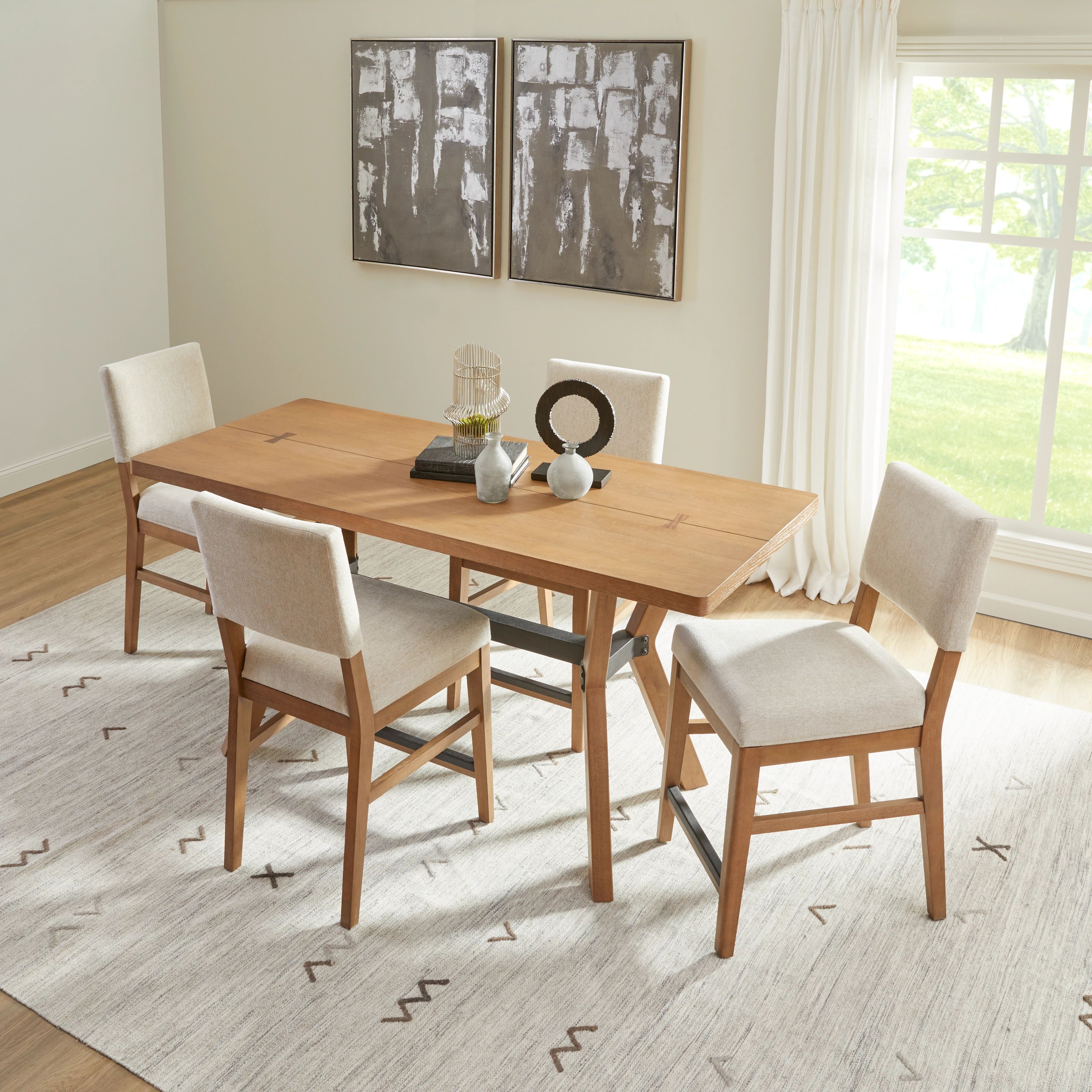 Flexsteel Statements Millwork Counter-Height Chair