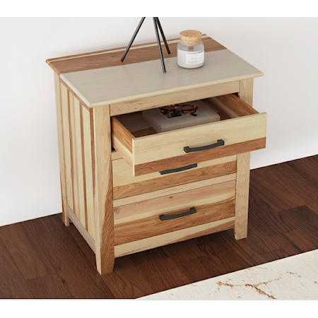 3-Drawer Nightstand