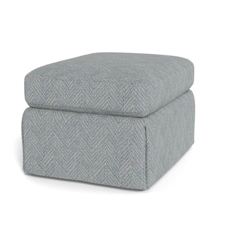 Skirted Accent Ottoman