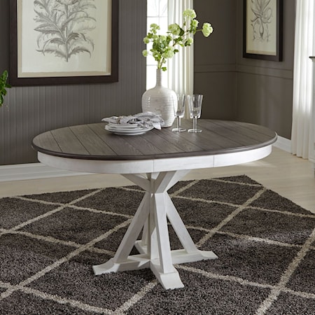 5-Piece Pedestal Table Set