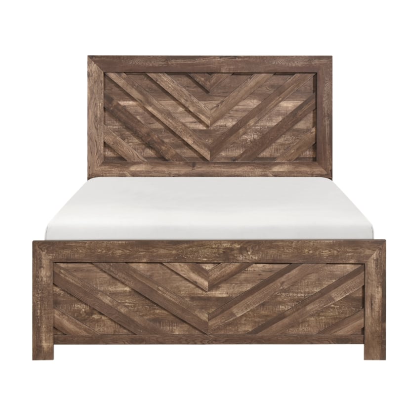 Queen Panel Bed in a Box