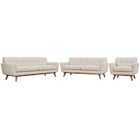 Sofa Loveseat and Armchair Set of 3