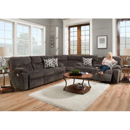 4-Piece Sectional Sofa