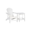 Ashley Signature Design Sundown Treasure Adirondack Chair with End Table