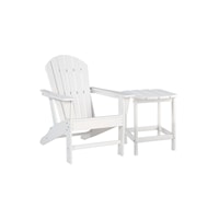 Adirondack Chair with End Table