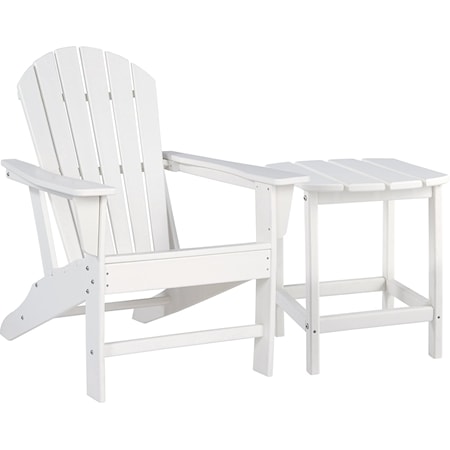 Adirondack Chair with End Table