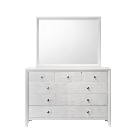 Dresser & Mirror Set