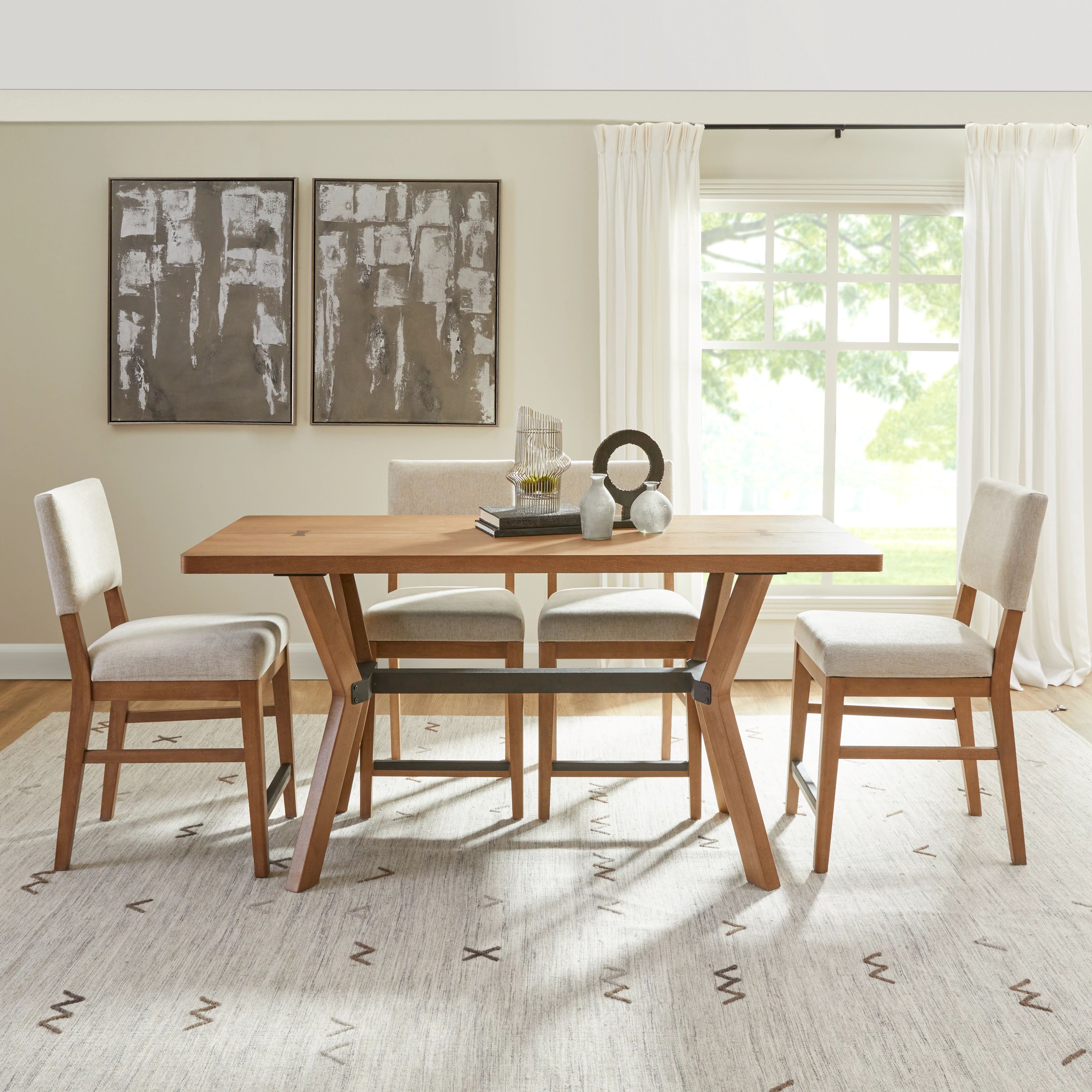 Flexsteel Statements Millwork Counter-Height Chair