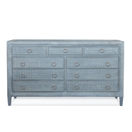 Nine Drawer Dresser