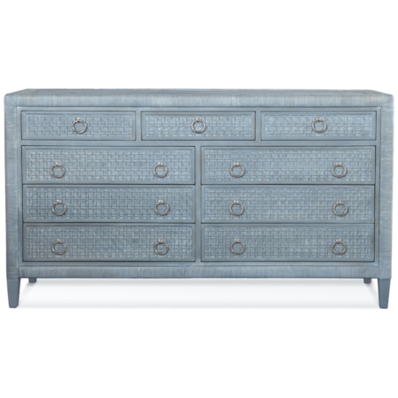 Nine Drawer Dresser