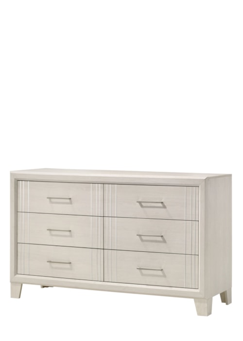 Contemporary 6-Drawer Dresser