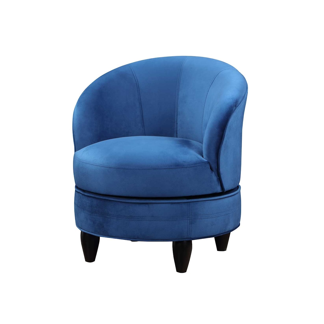 Steve Silver SONA SONA BLUE VELVET SWIVEL | ACCENT CHAIR