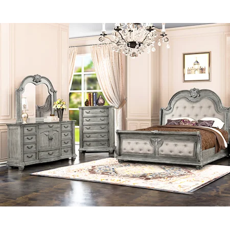 Traditional 3-Piece Queen Bedroom Set