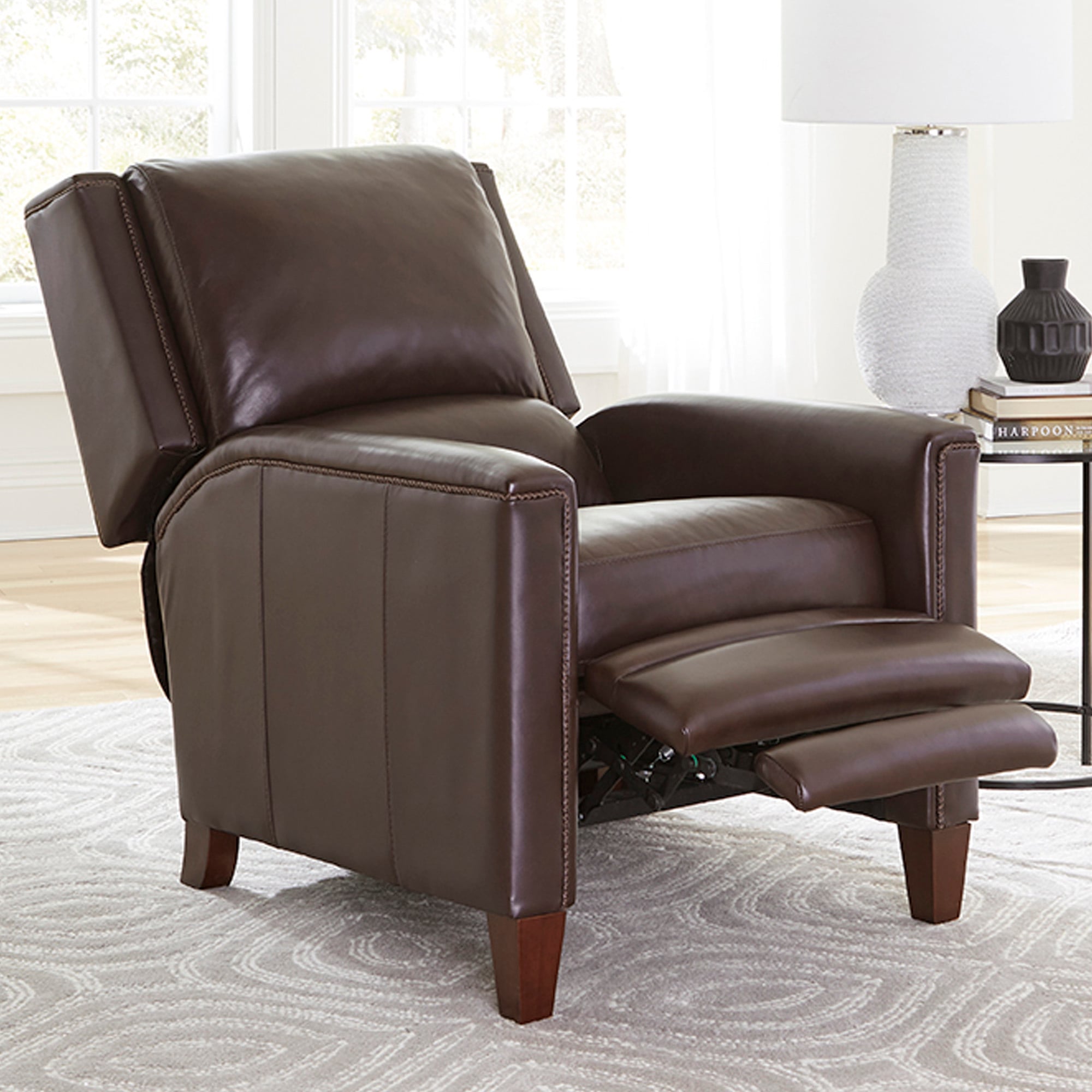 Manual Leather Recliner