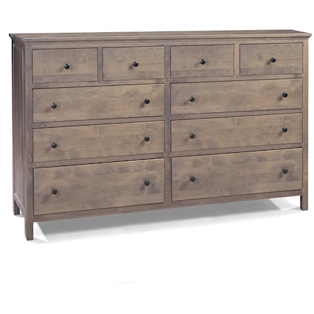 American Made 10 Drawer Dresser