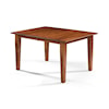 Archbold Furniture Amish Essentials Casual Dining Rectangle Table 36" x 48" w Shaker Taper Leg