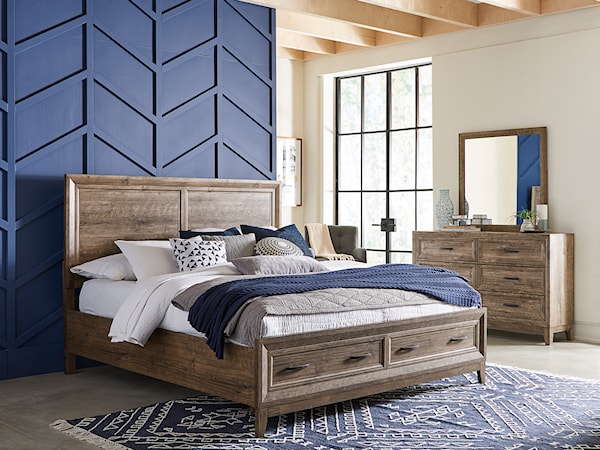 King Storage Bedroom Group