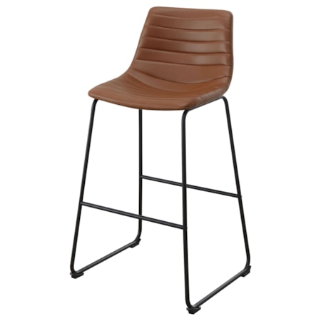 Zuni Faux Leather Bar Chair