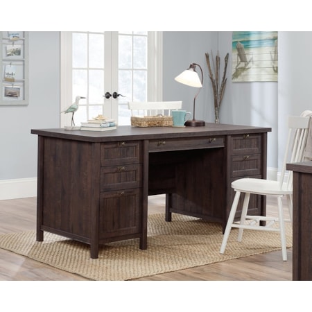 Double Pedestal Executive Desk