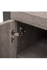 Liberty Furniture Tanners Creek Contemporary Entertainment TV Stand with Open Media Compartment
