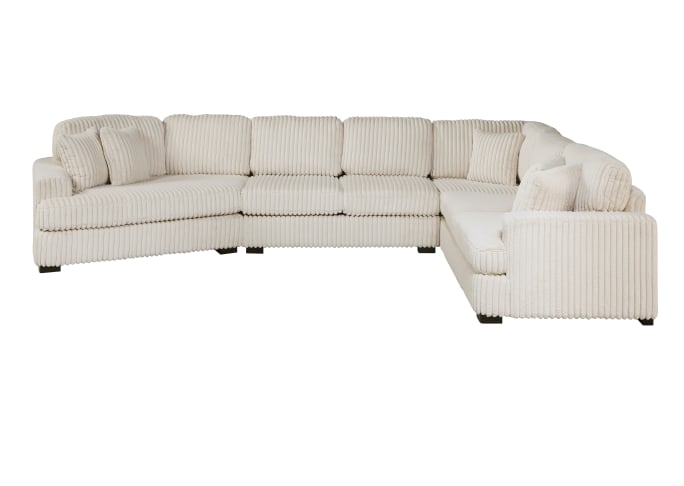 Homelegance Warwick 4-pc. Sectional Sofa w/Left Cuddler