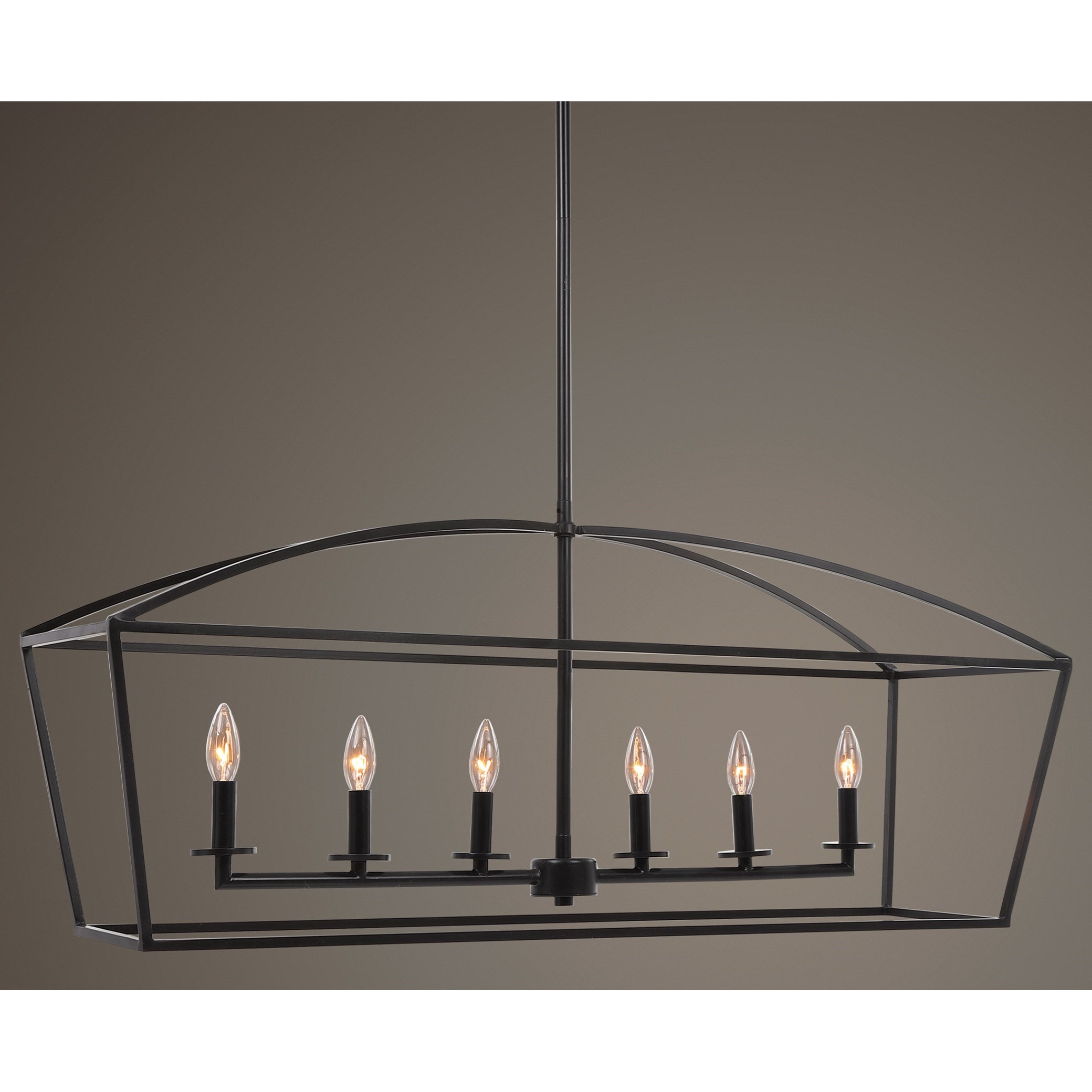 Clayton 6 Light Linear Chandelier