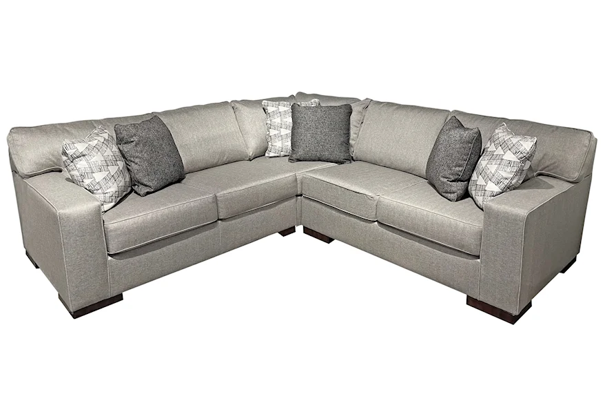Marsing Nuvella 3-Piece Sectional by Benchcraft at HomeWorld Furniture