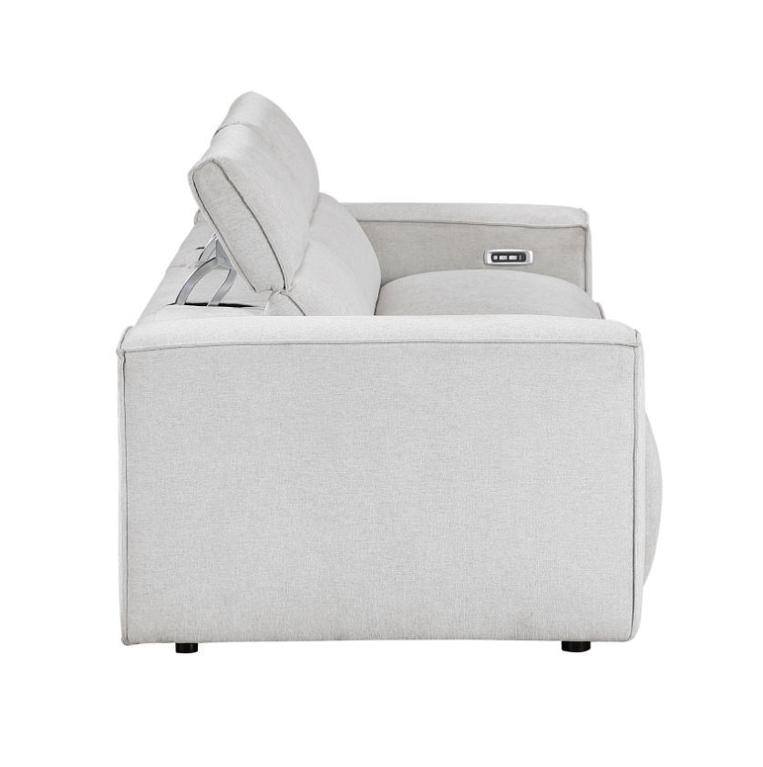 Homelegance Phoebe Dual Power Reclining Loveseat
