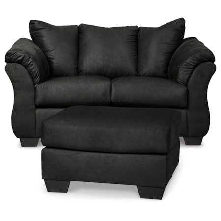 Loveseat And Ottoman