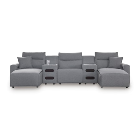 5-Piece Reclining Sectional