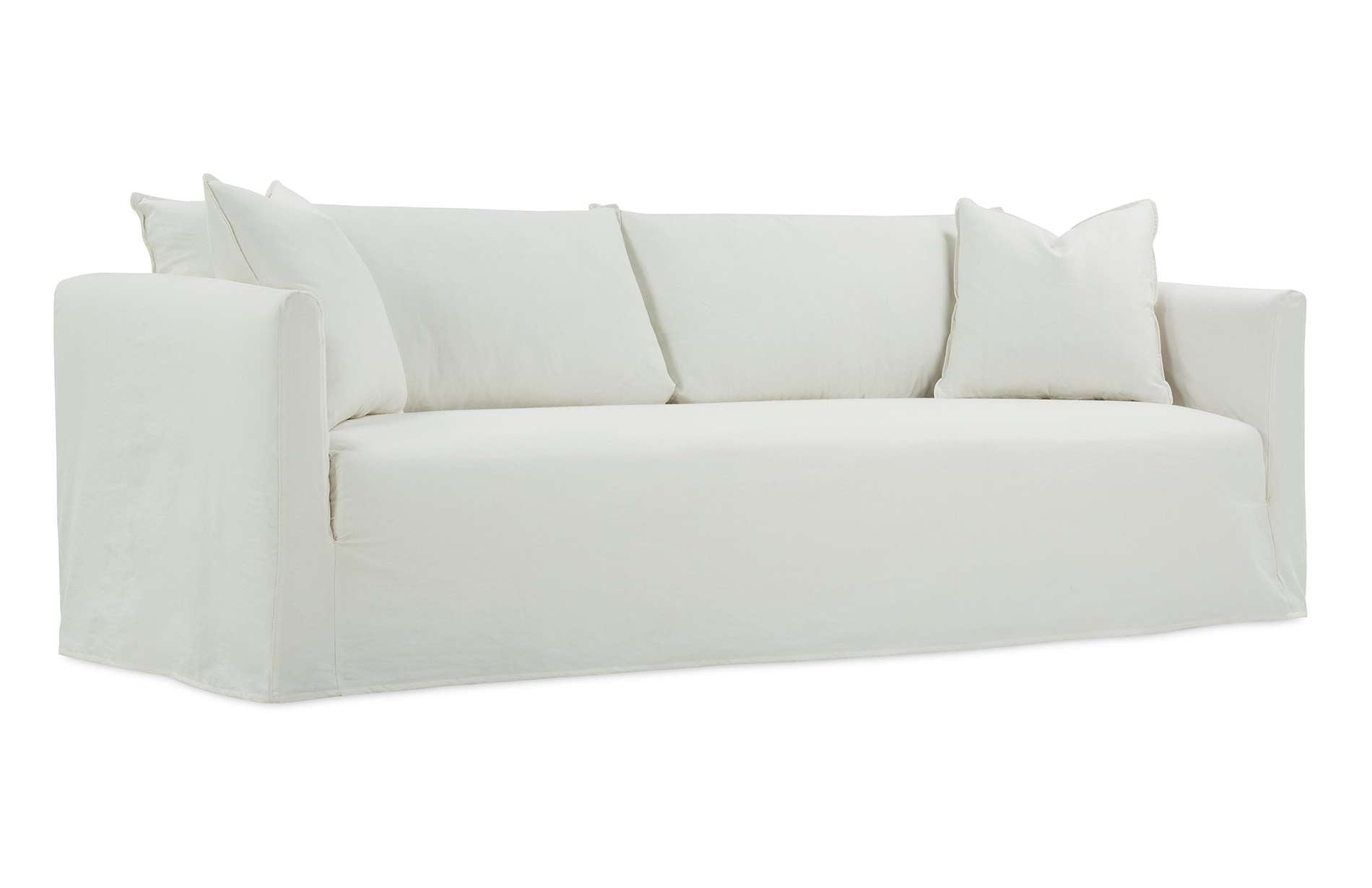 90" Sofa with Slipcover