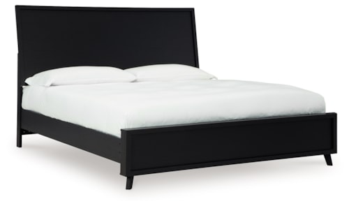 Contemporary King Panel Bed