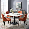 Modway Lippa 47" Square Top Dining Table