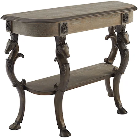 Console Table Pewter