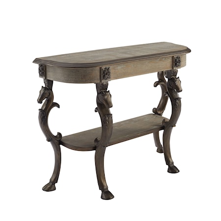 Console Table Pewter