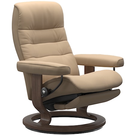 Stressless | Reclining Ottoman Large Chair Chair Recliner | 09420 Ekornes - Opal & Signature Furniture Mattress & Opal 05 by 1254310 Gill Brothers