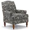 Best Home Furnishings Tyne Camel-Back Club Chair